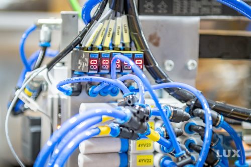 Stroj společnosti LUX spol. s r.o.