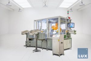 Novinka ve výrobě jednoúčelových strojů-stroj společnosti LUX spol. s r.o.